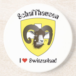 Posavasos De Arenisca Schaffhausen Schweiz Bierdeckel