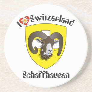 Posavasos De Arenisca Schaffhausen Schweiz Bierdeckel