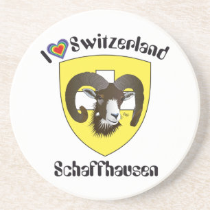 Posavasos De Arenisca Schaffhausen Schweiz Bierdeckel