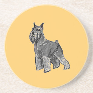 Posavasos De Arenisca Schnauzer