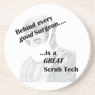 Posavasos De Arenisca Scrub Tech