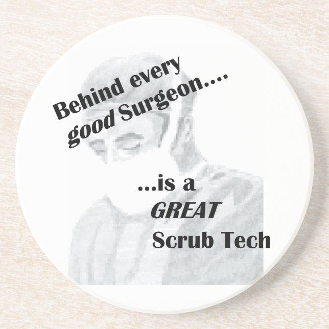 Posavasos De Arenisca Scrub Tech (Frente)