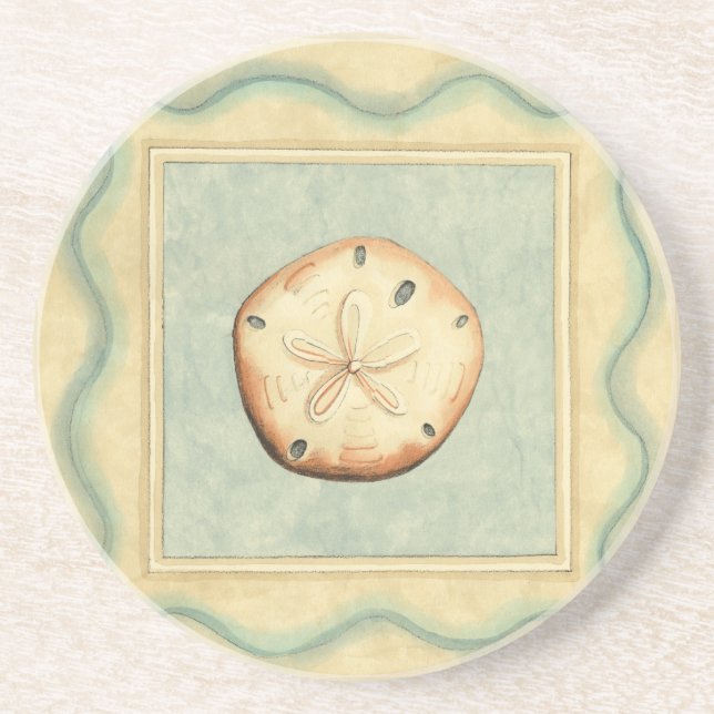 Posavasos De Arenisca Selector de shell (Frente)