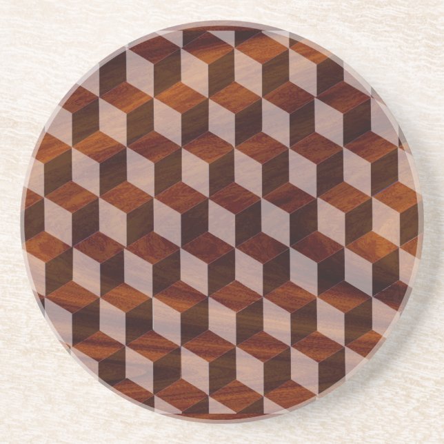 Posavasos De Arenisca Semana Santa - Madera falsa (Frente)