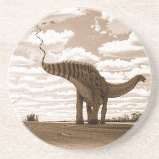 Posavasos De Arenisca Sepia Gregory Paul del Brontosaurus del práctico