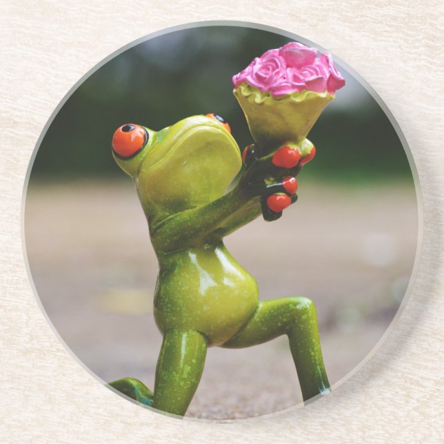 Posavasos De Arenisca ¿Serás mi...... (Frente)