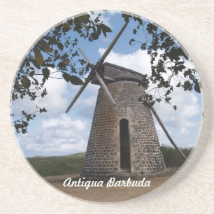 Posavasos De Arenisca Serie de Antigua Barbuda: La montaña rusa de la es