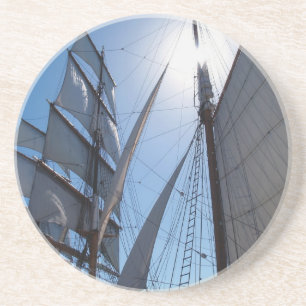 Posavasos De Arenisca Serie de velas: Pascua de velas soleadas