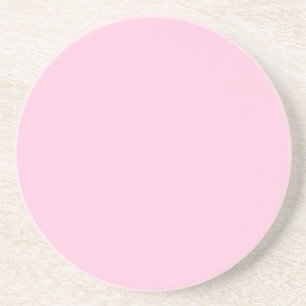 Posavasos De Arenisca Serie sólida: escayola rosa