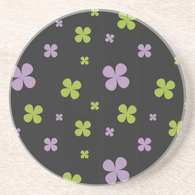 Posavasos De Arenisca Shamrock (Frente)