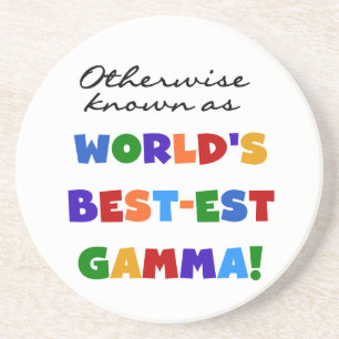 Posavasos De Arenisca Si no conocido como regalos de la gamma Mejor-est