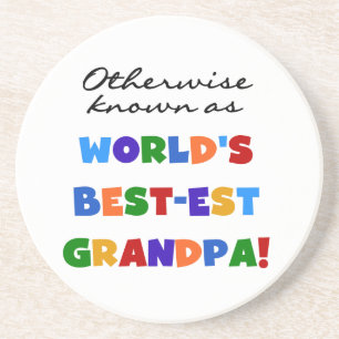 Posavasos De Arenisca Si no conocido como regalos del abuelo Mejor-est