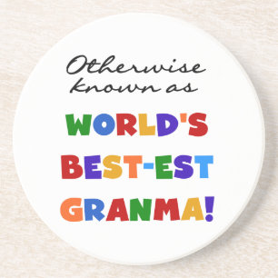 Posavasos De Arenisca Si no conocido como regalos del Mejor-est Granma