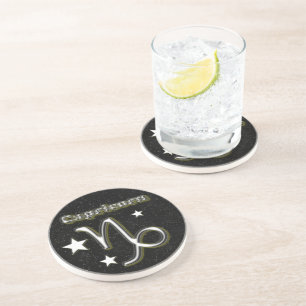Posavasos De Arenisca Símbolo de capricornio