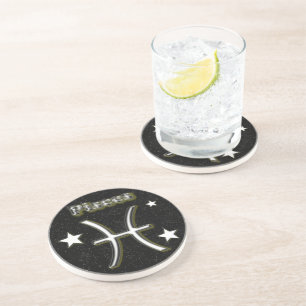 Posavasos De Arenisca Símbolo de Piscis