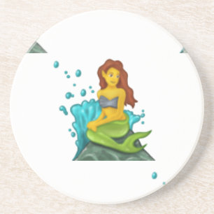 Posavasos De Arenisca sirena de emoji