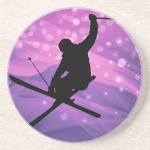 Posavasos De Arenisca Ski Jump