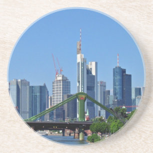 Posavasos De Arenisca Skyline de Frankfurt