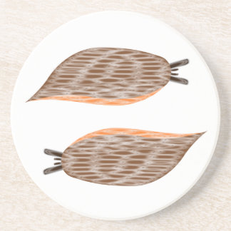 Posavasos De Arenisca Slugs Coasters