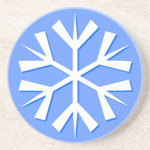 Posavasos De Arenisca Snowflake