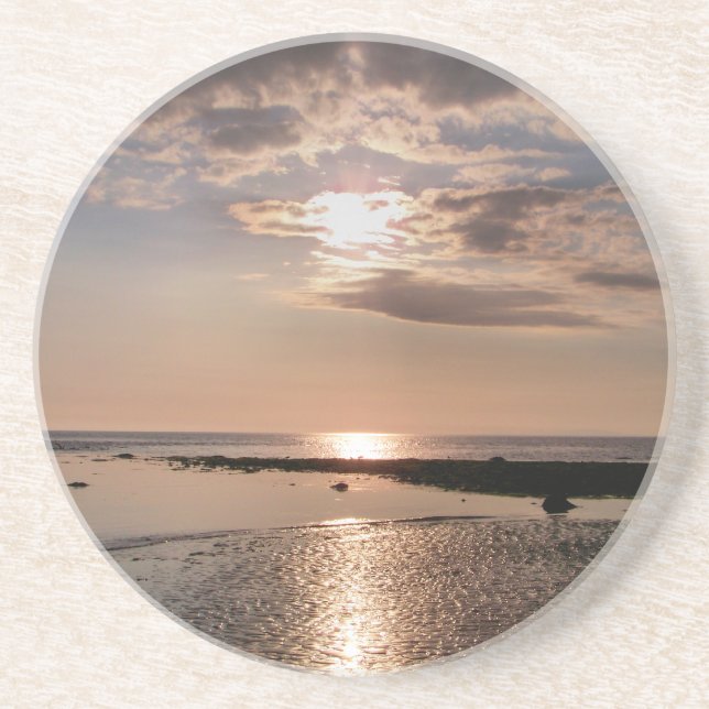 POSAVASOS DE ARENISCA SOL (Frente)