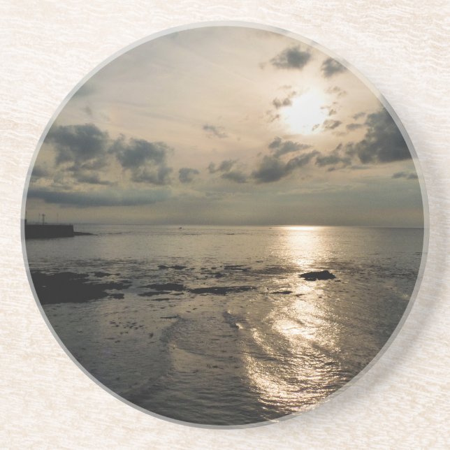 POSAVASOS DE ARENISCA SOL (Frente)