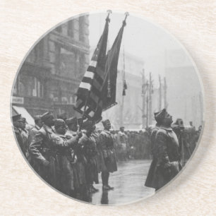 Posavasos De Arenisca Soldados del "búfalo" que vuelven los colores -