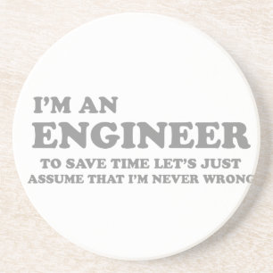 Posavasos De Arenisca Soy ingeniero