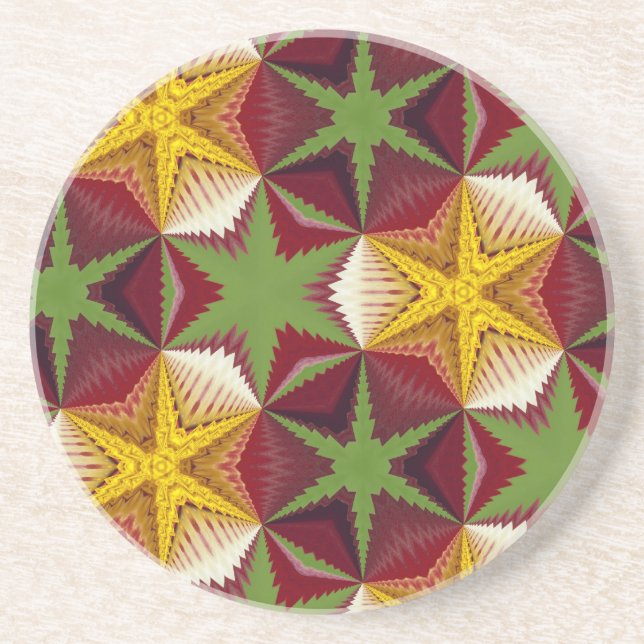 Posavasos De Arenisca Stars Coaster (Frente)