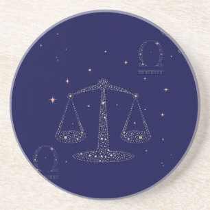 Posavasos De Arenisca stars libra