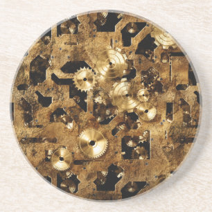 Posavasos De Arenisca Steampunk