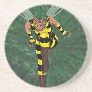 Posavasos De Arenisca Stinger Round