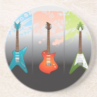 Posavasos De Arenisca Sueño de los amantes de la guitarra eléctrica