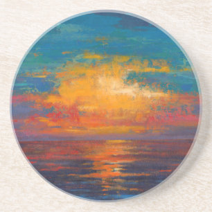 Posavasos De Arenisca Sun Down II