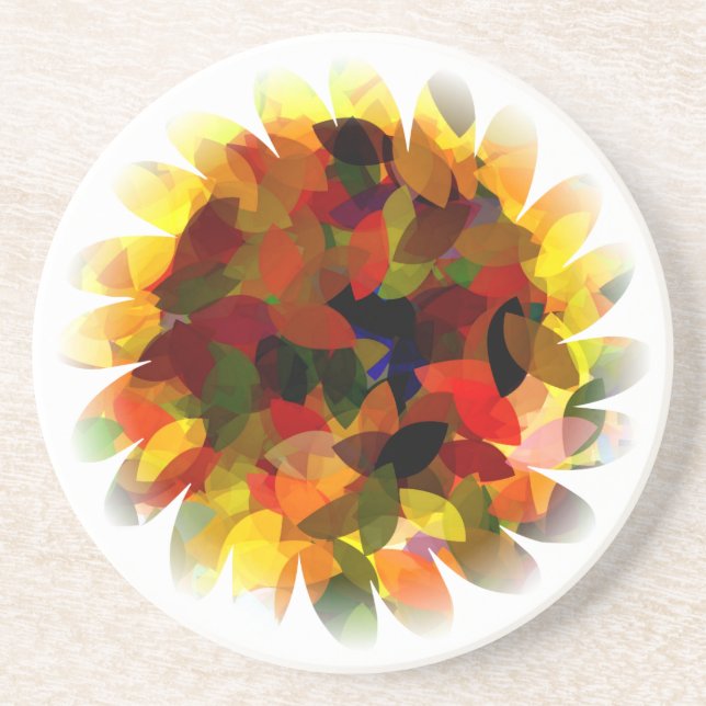 POSAVASOS DE ARENISCA SUNFLOWER (Frente)
