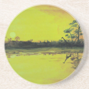 Posavasos De Arenisca Sunset africano