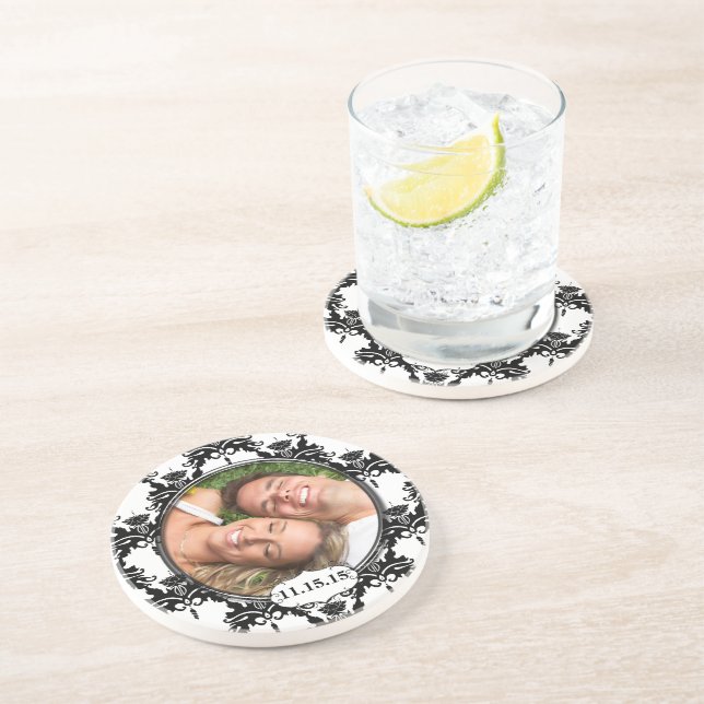 Posavasos De Arenisca Sus Copas de fotos (Lado)