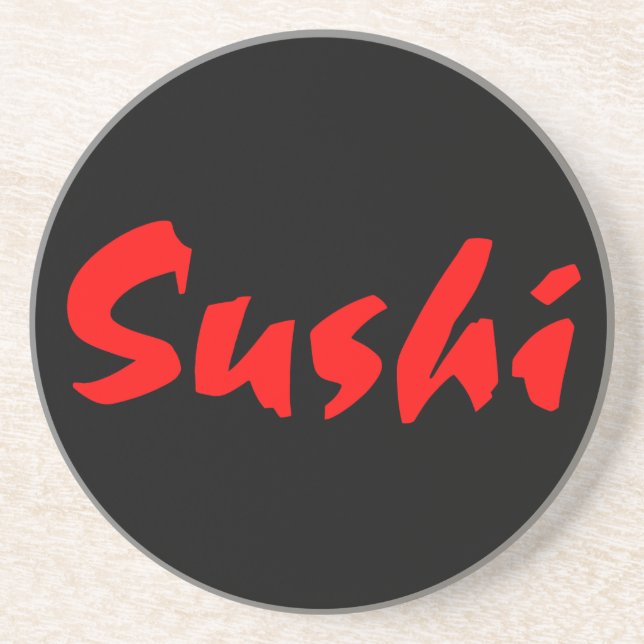 Posavasos De Arenisca Sushi (Frente)