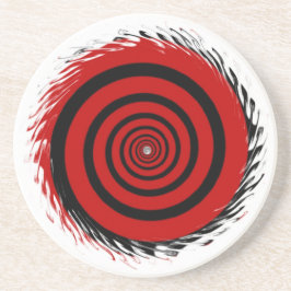 Posavasos De Arenisca Swirl Coaster