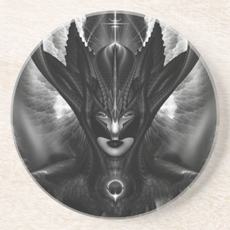 Posavasos De Arenisca Taidushan Sai TOT BlackSun Sandstone Coaster