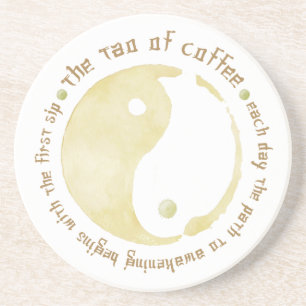 Posavasos De Arenisca tao de la taza de café