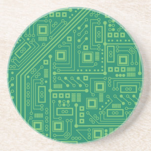 Posavasos De Arenisca Tarjeta de circuito de robots
