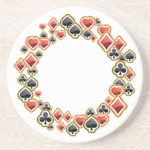 Posavasos De Arenisca Tarjetas de reproducción