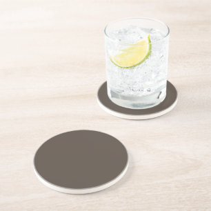 Posavasos de arenisca taupe