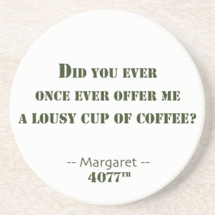Posavasos De Arenisca Taza de café malísima