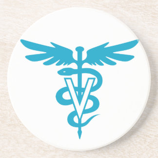 Posavasos De Arenisca Tecnología del veterinario - símbolo veterinario