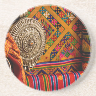 Posavasos De Arenisca Tejidos, Bután