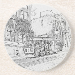 Posavasos De Arenisca Teleférico