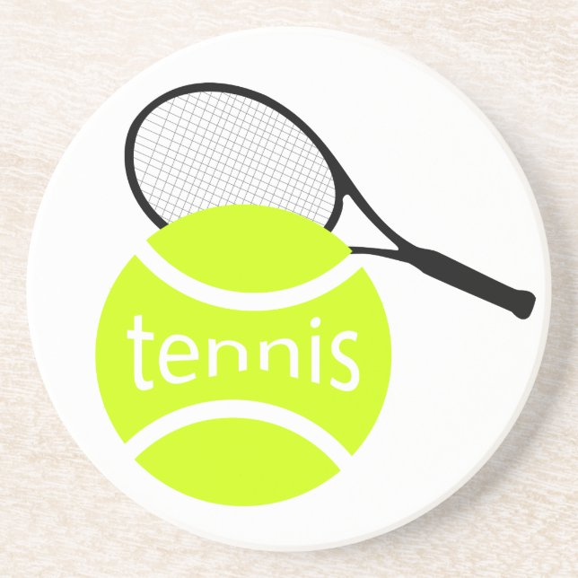 Posavasos De Arenisca Tenis (Frente)