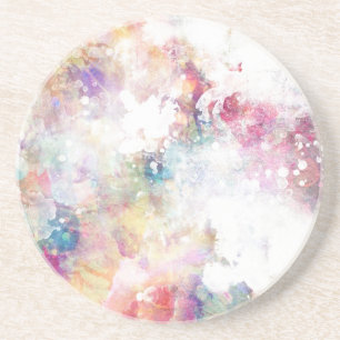 Posavasos De Arenisca Textura abstracta del grunge con la pintura 2 de